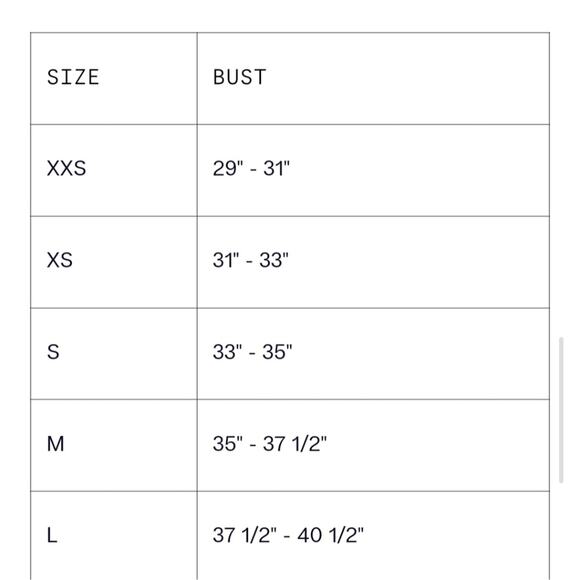 Girlfriend Collective FLOAT V-Neck Racerback Sports Bra Midnight Black Large NWT - Picture 13 of 13